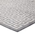 thumbnail image 4 of Modway Freydis Greek Key 8x10 Area Rug in White and Light Gray, 4 of 6