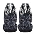 thumbnail image 5 of XYZCANDO 2 Pack Car Seat Covers Set for car Front Seats Car Front Seat Covers Interior Decor Waterproof, Sedan Van Auto Car Front Seat Cover Set, Spider Web, 5 of 10