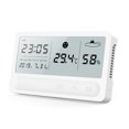 thumbnail image 2 of Amdohai LCD Digital Thermometer Hygrometer Indoor Outdoor Temperature Humidity Meter Measurement Tool With Calendar Alarm Clock Weather Forecast Function, 2 of 8