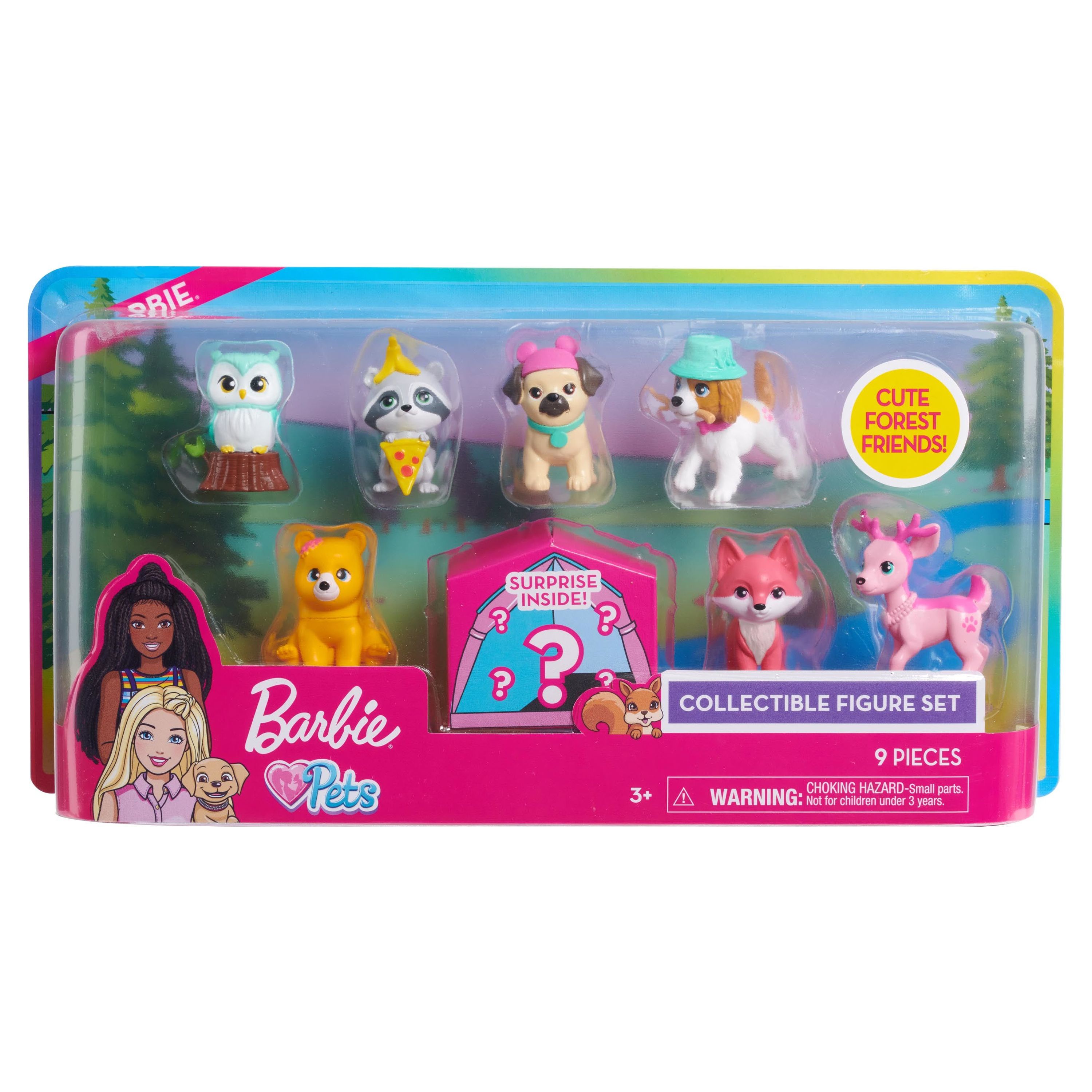 Barbie 7 Pack Figure Collector Set,  Kids Toys for Ages 3 Up, Gifts and Presents - image 5 of 5