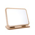 thumbnail image 3 of EeaseCA Wooden Tabletop Cosmetic Mirror Household Desktop Foldable Makeup Mirror, 3 of 7