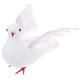 thumbnail image 3 of GOOHOCHY Palomas artificiales de gran tamaño con alas estirables, palomas de la paz, accesorios fotográficos para decoración del hogar y bodas (blanco), 3 of 8