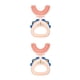 thumbnail image 1 of Guardurnaity Cepillos de manuales para niños pequeños en forma de U, herramienta de limpieza de de 360 grados, cepillos portátiles de silicona Tipo rosa 1 2Conjunto, 1 of 6