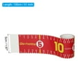 thumbnail image 2 of Uxcell Adhesive Fish Ruler 130cm Fish Measure Tape Sticker Tape Waterproof for Fishing Boat Kayak Workbench Red 1, 2 of 5