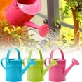 thumbnail image 3 of MOQIN 1.5 Liter Watering Can for Indoor Outdoor Plants, Kids Gardening Watering Cans, Lightweight Portable Watering Can, Watering Can Large Long Spout with Sprinkler Head, 3 of 6