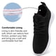 thumbnail image 3 of Zapatillas de tenis ligeras WYGRQBN para mujer, negras, 3 of 7