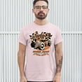 thumbnail image 3 of Tee Hunt Lucky 13 Speed Shop T-shirt Rat Rod Route 66 Vintage Racing Car Men's Tee, Light Pink, 3X-Large, 3 of 5
