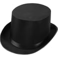 thumbnail image 1 of Top Hat Satin Adult Black, 1 of 1