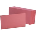 thumbnail image 2 of (2 pack) Oxford, OXF7320CHE, Colored Blank Index Cards, 100 / Pack, 2 of 4