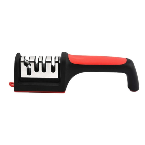 Knife Sharpeners for Kitchen Knives 4-In-1 Knife Sharpener, 4-Stage Knife Sharpener for Kitchen Knife Pocket, Steel Knives and Scissors Sharpenerâ¦