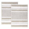 thumbnail image 1 of Chenille Bathroom Rug Set Non-Slip Bath Mat Shaggy Soft and Absorbent Bone 17 x 24 in, 1 of 7