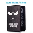 thumbnail image 2 of MonsDirect Case Compatible with 6" Kindle Paperwhite (Fits 2012,2013,2015,2016 Version), 5th/6th/7th Generation PU Leather Hard Protective Case Cover with Smart Wake/Sleep, Big Eyes, 2 of 4
