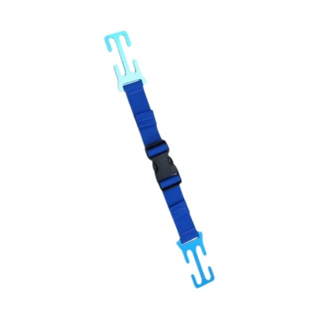 Lipstore Sangle de Poitrine Réglable avec Boucle à Dégagement Rapide pour Sac à Dos, Sangle de Sternum Bleue