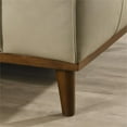 thumbnail image 6 of Oasis Modern Design Top Grain Leather Left-Faced Sectional Sofa in Beige, 6 of 6
