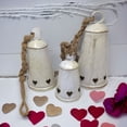 thumbnail image 3 of Rustic Elegant Wedding Bells: Set of 3, 3 of 8
