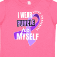 thumbnail image 4 of Inktastic I Wear Purple For Myself Lupus Awareness Boys or Girls Toddler T-Shirt, 4 of 5