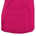 thumbnail image 6 of Green Town Scrubs for Women - 4 Pocket V-Neck Scrub Top, Stretch Fabric, Easy Care Uniforms, 6 of 7