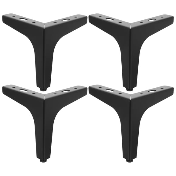 4 Uds. De muebles para patas de gabinete, patas de soporte triangulares, patas para sofá, patas para cama