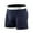 Navy, variant on Ohufall Mens Underwear Ice Silk Thin Style Traceless Boxers Business Breathable Men's Summer Comfortable Boxers Clearance