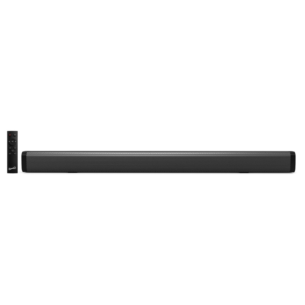 Supersonic 30-inch Bluetooth Soundbar 2.0 Channel Dual Aux Inputs SC-1420SB