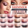 thumbnail image 2 of Paleta de sombras de ojos BKPPLZP Pearl 12 colores a prueba de agua, 2 of 7