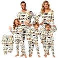 thumbnail image 6 of Halloween Family Matching Pajamas Sets, Halloween Family Ghost Bat Pumpkin Loungewear, Holiday Seasonal Party PJS Sleepwear, Halloween Home Relaxing Matching Cute Pjs Set Indoor, 6 of 7
