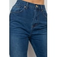 thumbnail image 4 of Cuffed-button Mom Jeans, 4 of 5