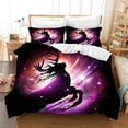 thumbnail image 1 of 3D Dark Pink Elk Quilt Cover Set Bedding Set Pillowcases 90, 1 of 2