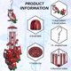 thumbnail image 2 of Iron Wind Chimes Hanging Ornaments with Aluminum Tube for Outdoor Garden Courtyard Decoration Owl 100~140x81~97mm, 2 of 9