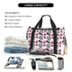 thumbnail image 5 of Disketp Red Wine Glass Bottle Bolsa de Viaje Tipo Duffle, Bolso de Mano para Fin de Semana para Mujer, Bolsa de Gimnasio Ligera para Hombre, Esencial para Viajes, 5 of 7
