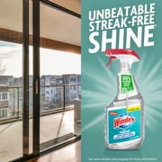 Windex with Vinegar Glass, Window, Mirror, and Glass Stove Top Cleaner, Spray Bottle, 32 fl oz