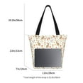 thumbnail image 2 of Bingfone Happy Easter Women Shoulder Tote Bags Casual Bag Ladies Shopping Handbag, 2 of 6