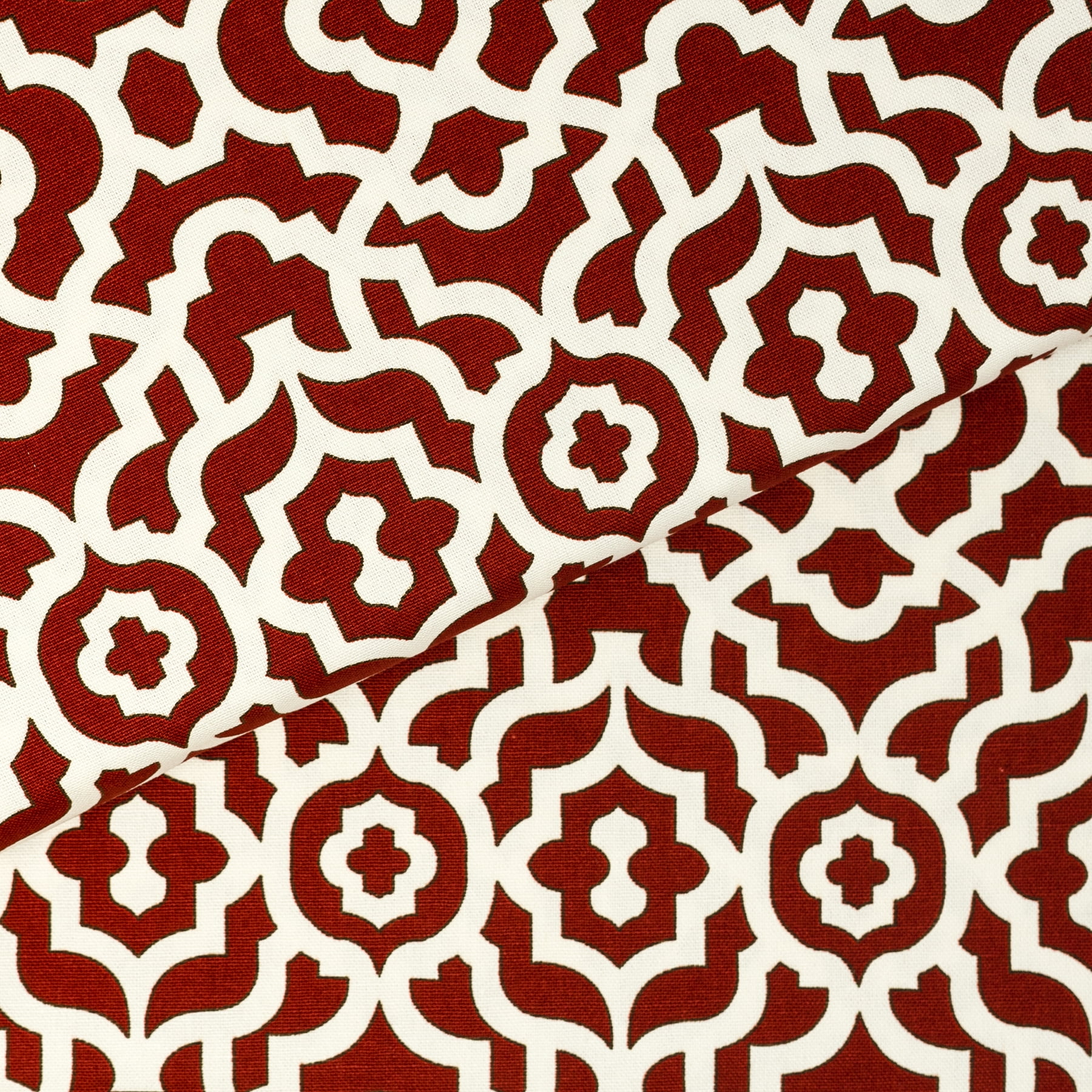 Waverly Inspirations 54" 100% Cotton Lattice Sewing & Craft Fabric 9 yd By the Bolt, Red