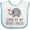 White and Blue, variant on Inktastic My Great Uncle Loves Me Boys or Girls Baby Bib