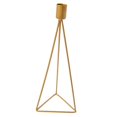 thumbnail image 4 of Geometry Wire Candle Holder Stand Dorado / Negro para Adornos de Escritorio Golden_S, 4 of 9