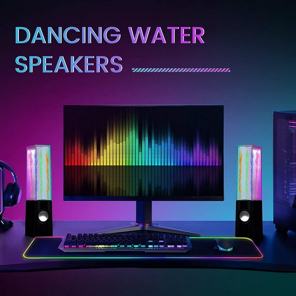Dancing water cheap speakers walmart