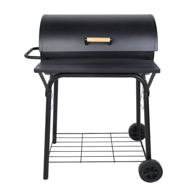 SHCKE Portable Charcole Grill Folding Charcoal Camping Barbecue Oven Heavy Duty Charcoal Barrel BBQ Grill, Outdoor Cooking for Outdoor Backyard, Patio and Parties