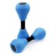 thumbnail image 3 of Juego de 2 piezas con mancuernas para fitness, accesorios para yoga, mancuernas pequeñas de agua, color azul Rojo Verde, 3 of 5