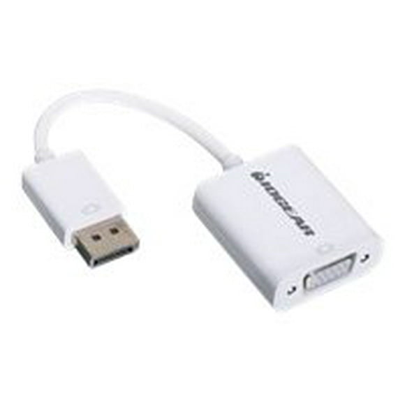 IOGEAR DisplayPort to VGA Adapter Cable, White (GDPVGAW6)