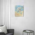 thumbnail image 3 of Rustic Coastal Charm Framed Canvas Prints of Ocean Beach, Seashell, Starfish Wall Art - 12x16 Inch Artwork for Living Room, Bedroom, Bathroom Decor, 3 of 7