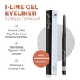 thumbnail image 2 of Delineador de ojos Beauty For Real I-Line 24-7 Totally Titanium, 2 of 6