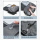 thumbnail image 3 of Mochila De Vacío, Bolsa De Compresión Puerto De Carga USB Tela Oxford Cerradura TSA Para Viajes De Aventura, 3 of 7