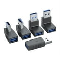 thumbnail image 4 of 90 Degree USB3.0/2.0 Adapter USB3.0/2.0 Female to Male Extension Coupler Connector Converter Extender Connector, 4 of 8