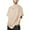 White, variant on Men's Summer Textured Suede Short Sleeve T-Shirt with Split Splicing, Vintage Design, Loose Fit, Ideal for Couples, for Casual & Special Occasions, Sizes M XXL