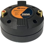 VOYZ 350 Watts Compression Driver - 180W RMS - 1.35 Voice Coil with Titanium Diaphragm - Bolt on Throat Style with Super Strong Ferrite Magnet - 8 ohms Impedance - 105dB Sensitivity (VZ-DT2)