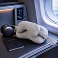 thumbnail image 7 of Travel Neck Pillow 2 in 1 with Eye Mask U Shaped Memory Foam Pillow for Airplane Car Office Nap Support Rest, 7 of 7