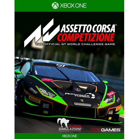 Assetto Corsa Competizione - Xbox One Born from kunos simulazioni s long-term experience in recreating top-grade driving simulations  as set to corsa competizione allows you to feel the real atmosphere of the gt3 Championship  competing against official drivers  teams  cars & circuits reproduced in-game with the highest level of accuracy ever achieved on console. Using sophisticated mathematical models  the engine carefully simulate tyre grip  aerodynamic impact  engine parameters  suspensions and electronics systems that determine vehicle balance