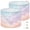 Color 3, variant on Cloud Drum Lampshades 13"x13"x10" Winter Snowflakes Stars Soft Silver Light Shade for Table Lamps Floor Lamp Shades Replacement Assembly Required for Kids