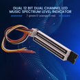 thumbnail image 5 of Mini Dual 12 Level Indicator VU Meter Stereo Amplifier Board Adjustable Light Speed Board with AGC Mode, DIY KITS,1 * Level indicator 1 * line(Random colors,(Not accept the designation),Black, 5 of 8