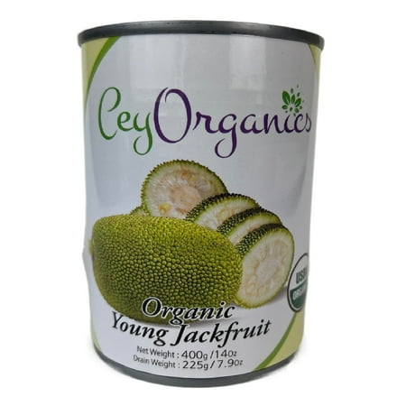 CeyOrganics Young Organic Jackfruit for Vegan diets.